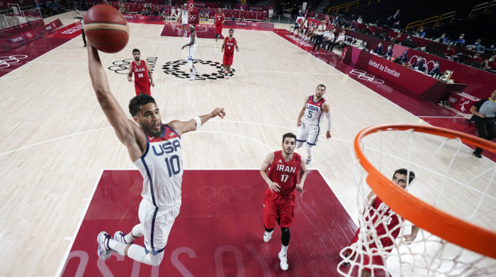 NBA zvezde se razigrale, Iran ubedljivo poražen