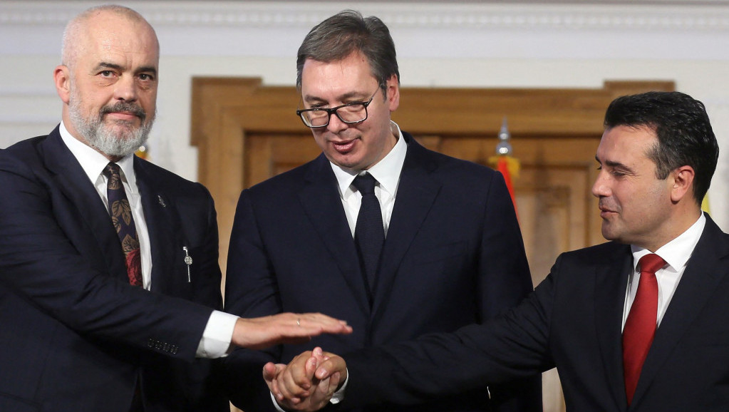 Vučić, Rama i Zaev sutra u Tirani, na stolu šest sporazuma u okviru "Otvorenog Balkana"