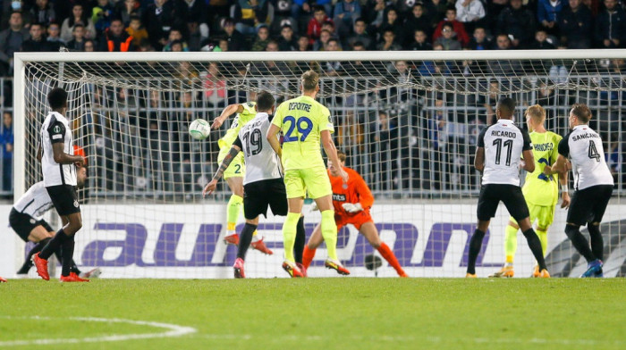 Partizan poražen od Genta u Ligi konferencija 0:1: Kums kaznio crno-bele u Humskoj