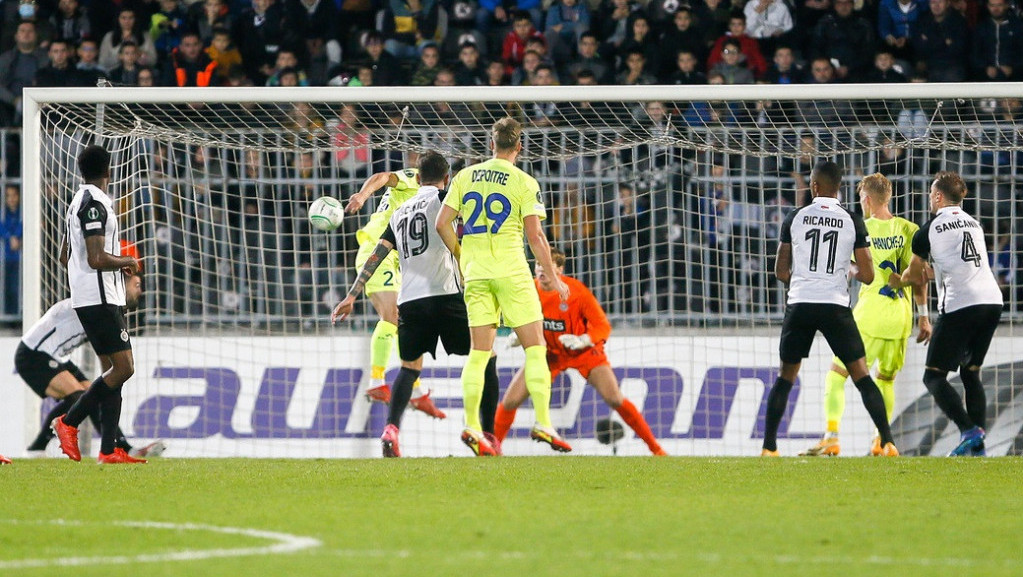 Partizan poražen od Genta u Ligi konferencija 0:1: Kums kaznio crno-bele u Humskoj