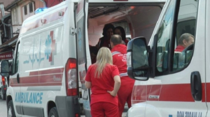 Povređen vozač autobusa na Paliluli, prevezen u Urgentni centar