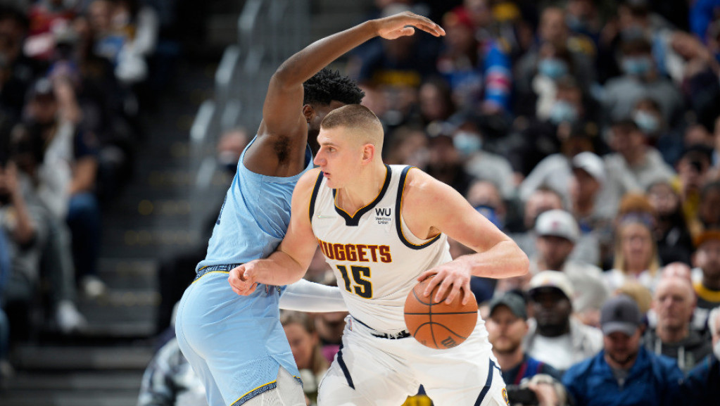 Jokić igrač meseca u Zapadnoj konferenciji NBA lige