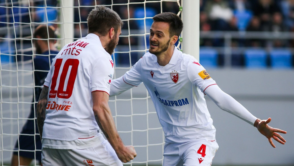 Het-trik Mirka Ivanića protiv TSC 4:0: Zvezda u četvrtoj brzini prošla kroz Bačku Topolu