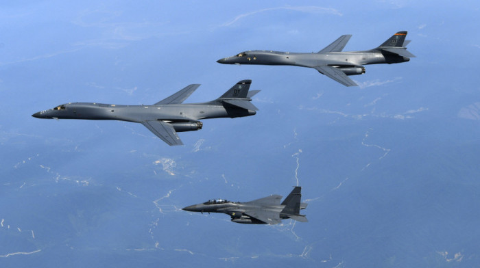 Američki bombarder B-1B učestvovao u vojnoj vežbi u Južnoj Koreji