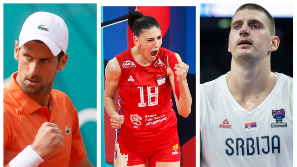 Tijana Bošković, Novak Đoković i Nikola Jokić u konkurenciji za nagradu "Sportista Balkana", proglašenje naredne nedelje