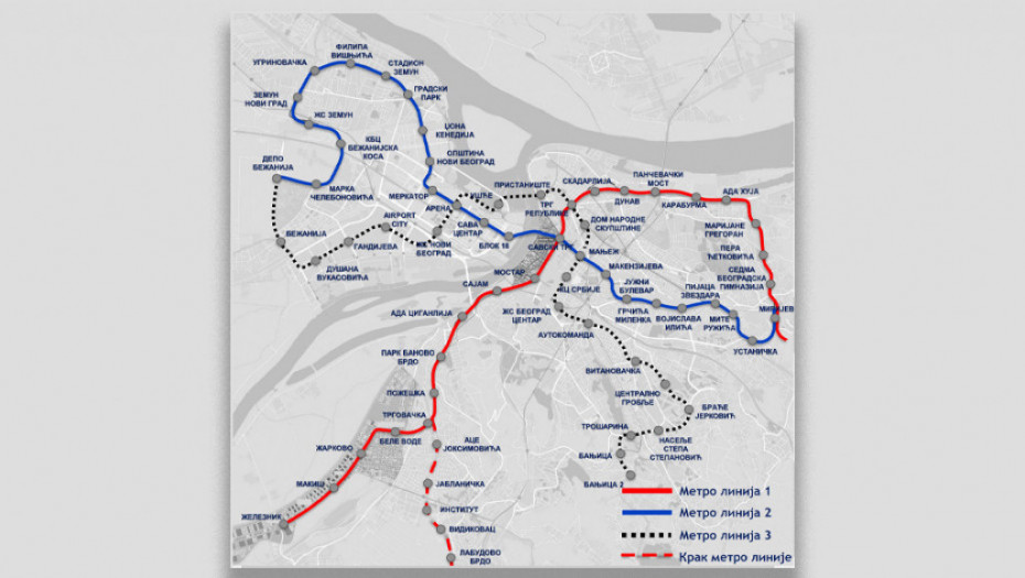 Čučković: U 2025. počinje kopanje tunela za metro i pripreme za raseljavanje građana