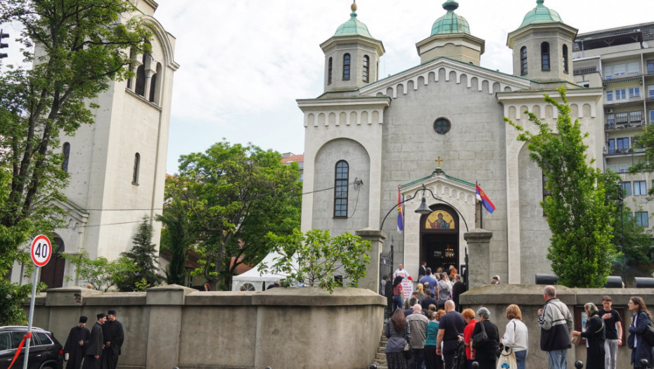 Beograd obeležava gradsku slavu: Spasovdanska litija od Vaznesenjske crkve do hrama Svetog Save