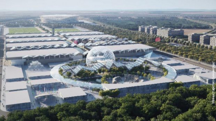 Već se vide obrisi objekata za EXPO 2027, Bjelica: Pobijeni skoro svi šipovi za sedam hala budućeg Sajma
