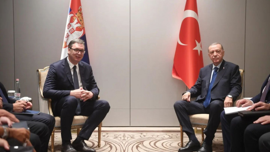 Erdogan danas stiže u dvodnevnu posetu Srbiji, domaćin će mu biti predsednik Vučić