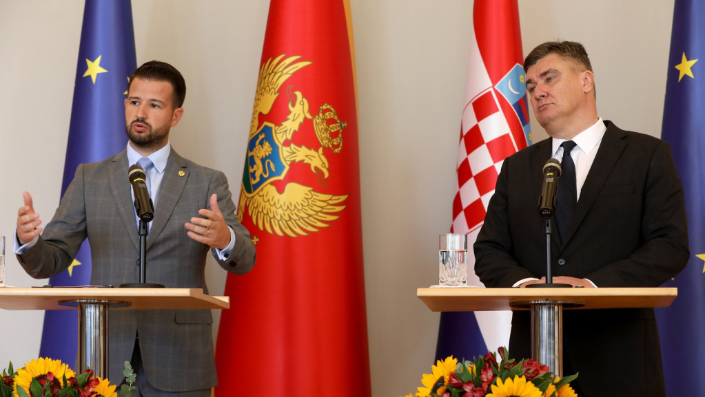 Milatović i Milanović razgovarali posle usvanja rezolucije o Jasenovcu u Skupštini Crne Gore