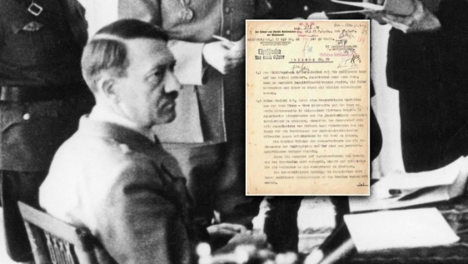 Hitlerova "Direktiva br. 25", koju je Srbija otkupila na aukciji, stiže u Narodni muzej