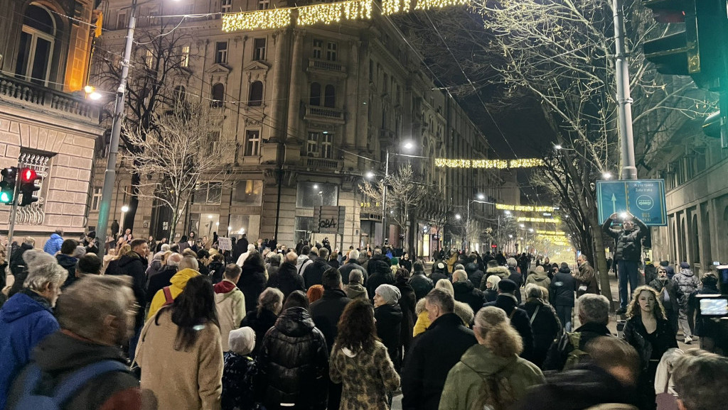 Naredni protest koalicije "Srbija protiv nasilja" u petak u 18 sati ispred Ustavnog suda