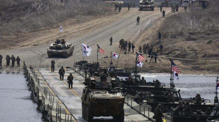 Južna Koreja i SAD započele veliku vojnu vežbu uz najavu novih u blizini demarkacione linije