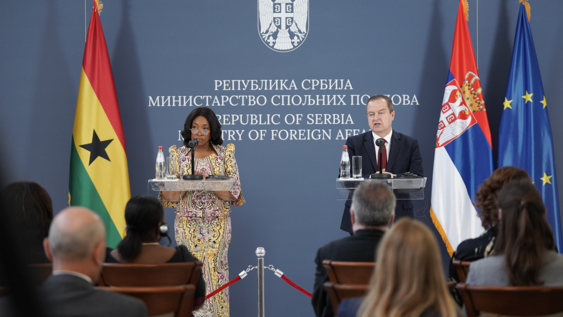 Dačić zahvalio Gani na podršci teritorijalnom integritetu i suverenitetu Srbije: Ponosni na prijateljske veze