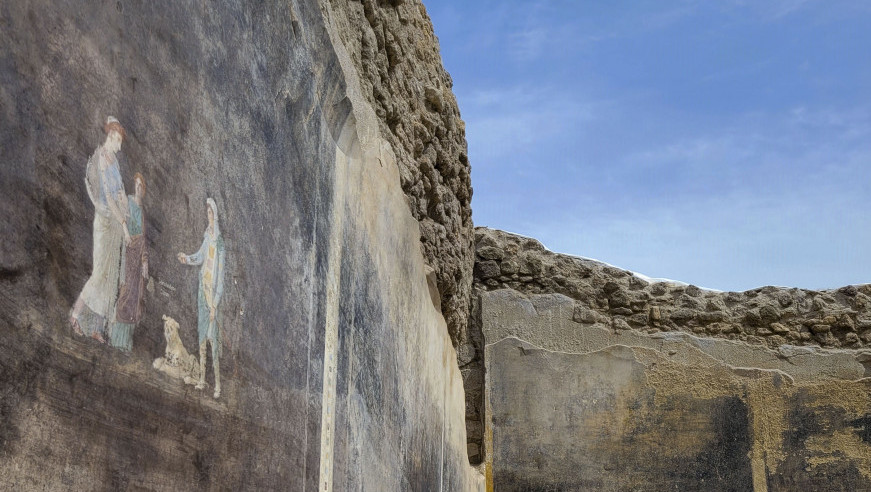 Holandski turista se potpisao na zidu u drevnom Herkulanumu:  Oskrnavljen spomenik kulture