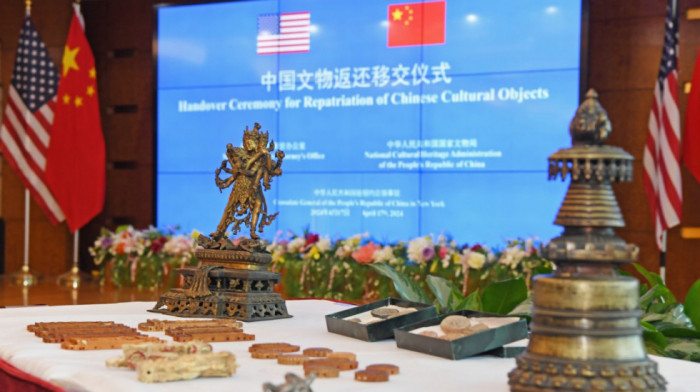Memorandum o razumevanju: SAD vratile 38 kulturnih artefakata Kini, primopredaja izvršena u Njujorku