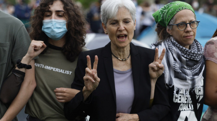 Kandidatkinja za predsednika SAD Džil Stajn uhapšena na protestu protiv rata u Gazi