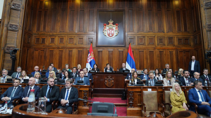 Vanredno zasedanje Skupštine Srbije, prva tačka - Deklaracija sa Svesrpskog sabora