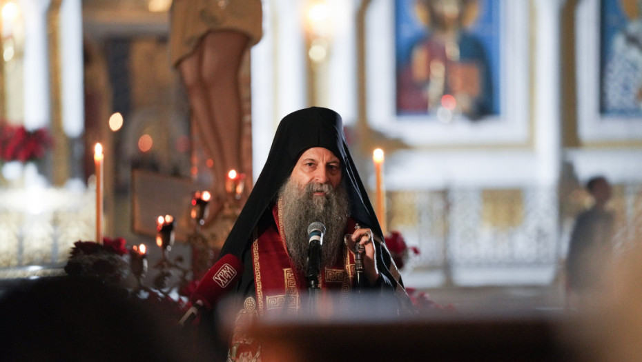 Patrijarh Porfirije u ponoć služi vaskršnju liturgiju u Hramu Svetog Save