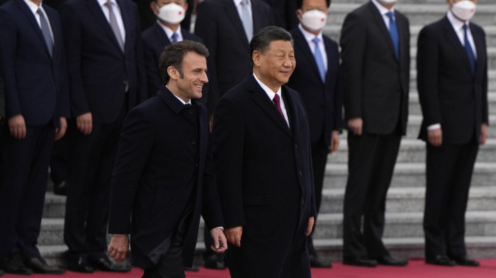 Predsednik Kine u Francuskoj: Teme današnje posete trgovinski disbalans i Ukrajina