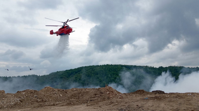 Helikopterska jedinica MUP nikad spremnija: Imamo ozbiljne kapacitete za gašenje svih požara