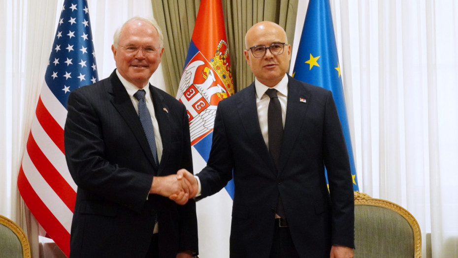 Vučević se sastao sa Hilom: Premijer i ambasador SAD razgovarali o saradnji dve zemlje i borbi Srbije za građane na KiM