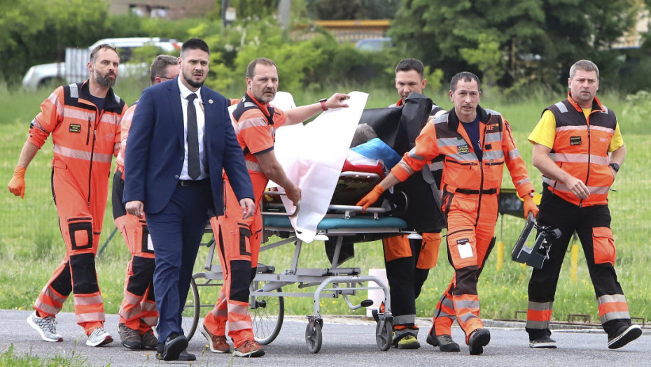 Lekarski tim: Stanje slovačkog premijera Roberta Fica subjektivno se poboljšalo