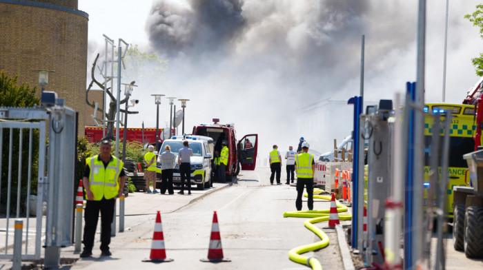 Veliki požar u Kopenhagenu: Zapalila se zgrada farmaceutske kompanije, na terenu 100 vatrogasaca
