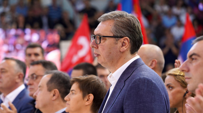 Vučić u Čačku na  predizbornom skupu koalicije oko SNS: Morali smo više da slušamo narod