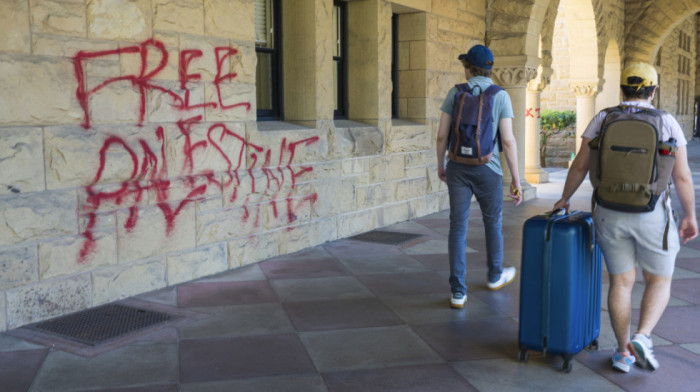 Nasilje na propalestinskom protestu na Univerzitetu Stanford: Uhapšeni studenti koji su se zabarikadirali
