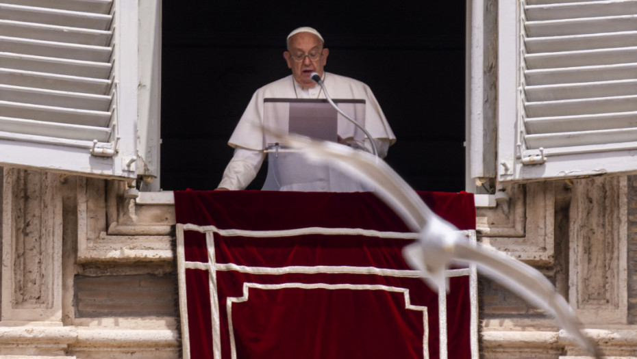 Papa Franja pozvao vernike da se mole za "plemeniti, hrabri narod Kine"