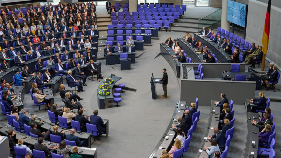 Govor Zelenskog u Bundestagu razotkrio podelu u Nemačkoj: I desnica i levica žestoko kritikovane zbog jednog gesta