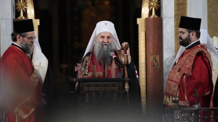 Patrijarh služio liturgiju u manastiru Krka