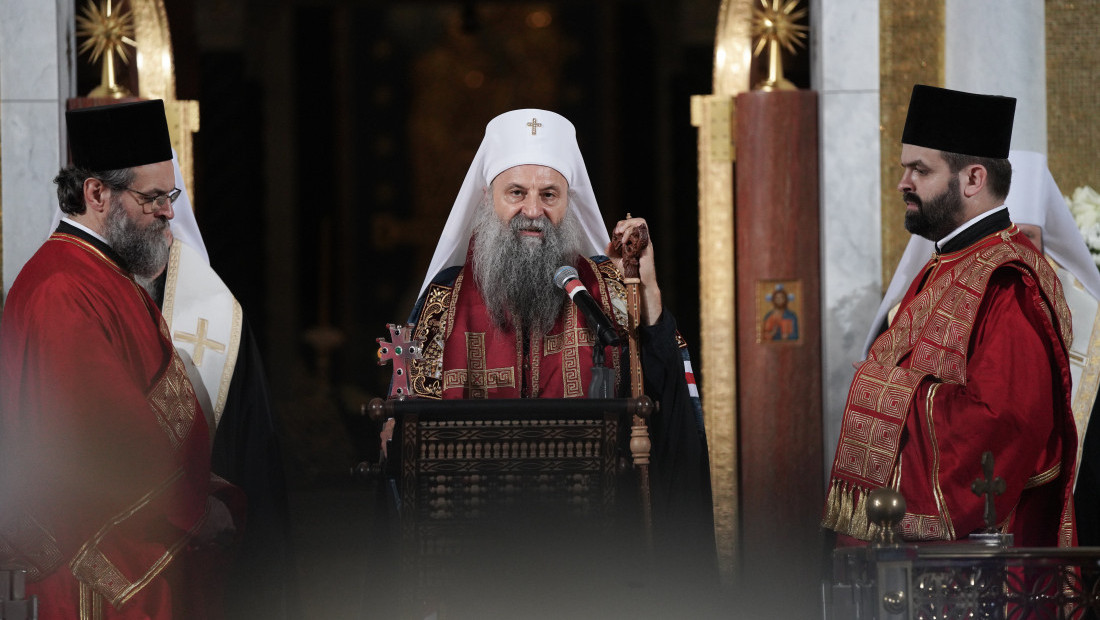 Patrijarh služio liturgiju u manastiru Krka