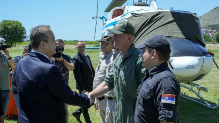 Dačić sa kolegama Republike Srpske razgovarao o stacioniranju helikoptera i ljudstva u Trebinju tokom leta