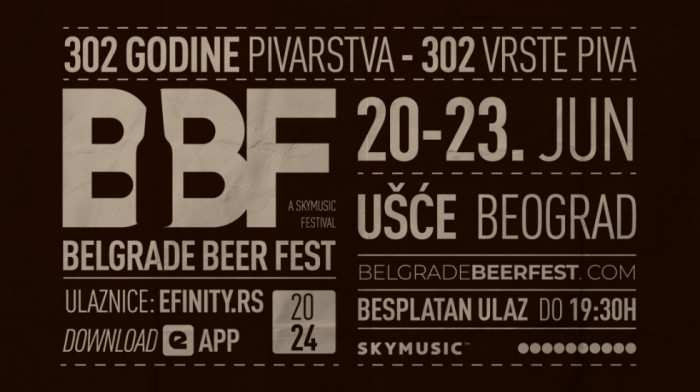Večeras počinje Belgrade Beer Fest: Detaljan vodič za četiri dana velikog festivala muzike i piva