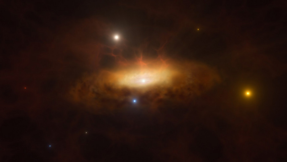 Buđenje kosmičkog čudovišta: Astronomi prvi put svedočili "oživljavanju" crne rupe