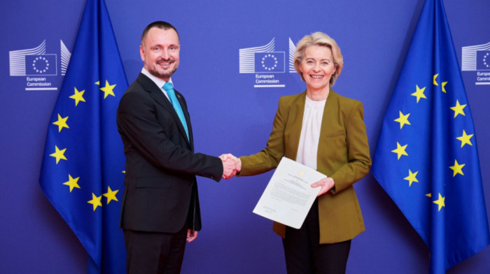Šef Misije Srbije pri Evropskoj uniji predao akreditivna pisma Ursuli fon der Lajen