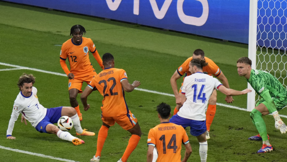 Francuska i Holandija odigrale nerešeno: Nema Mbapea, nema golova