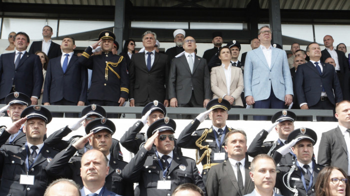 Na Makišu centralna svečanost povodom Dana MUP-a, Vučić: Policija važna za zemlju - osigurava bezbednost svih građana