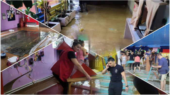 Policija evakuisala pet vaspitačica iz vrtića u Ljigu, pod vodom i vrtić "Neven" u Mionici