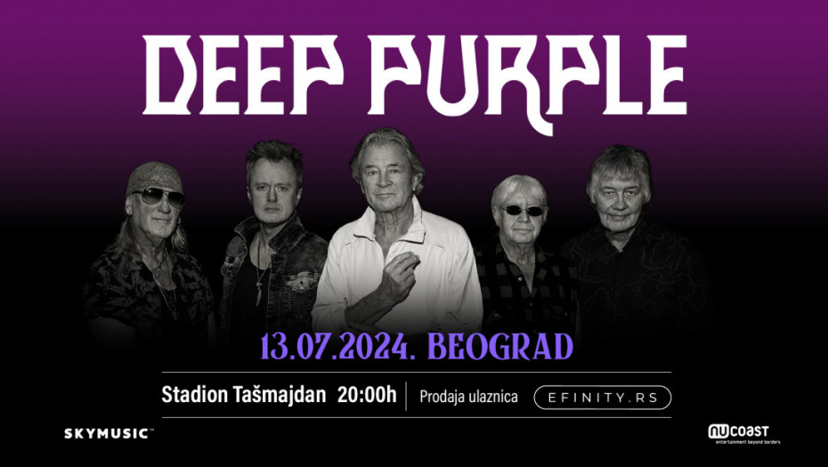 Samo dve nedelje do spektakularnog koncerta rok legendi Deep Purple na stadionu Tašmajdan
