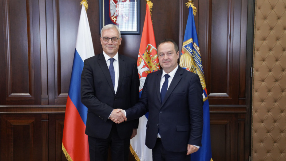 Dačić razgovarao sa Gruškom o saradnji Srbije i Rusije, posebno u vanrednim situacijama