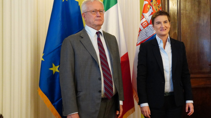 Brnabić razgovarala sa Tramontijem: Srbija ceni podršku Italije na putu ka punopravnom članstvu u EU