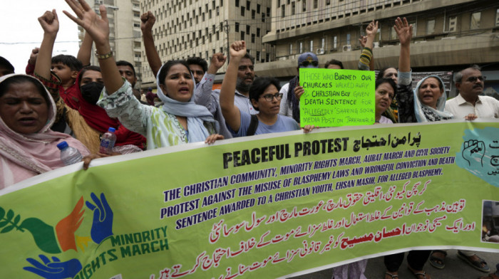 Protesti u Pakistanu zbog smrtne kazne izrečene hrišćaninu optuženom za bogohuljenje