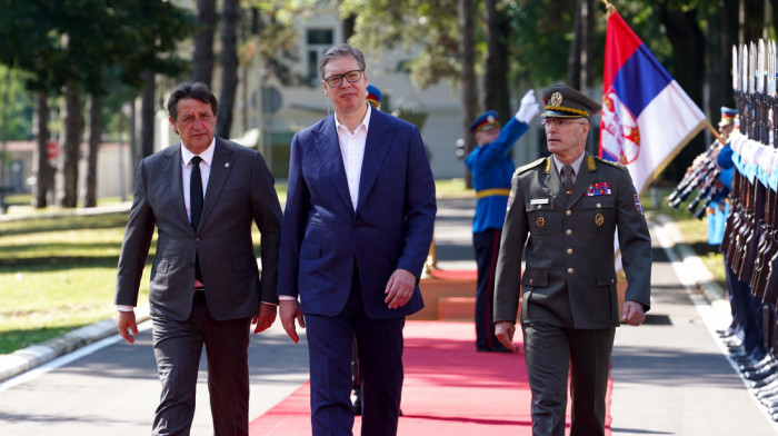 Vučić prisustvuje sednici proširenog kolegijuma načelnika Generalštaba