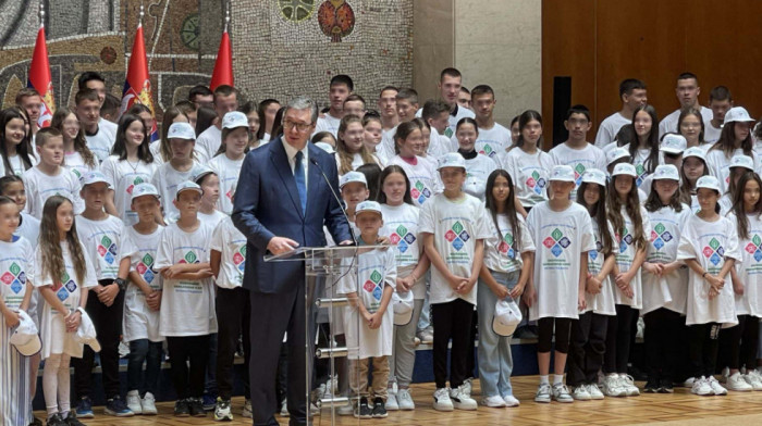 Vučić priredio prijem za više od 200 dece srpske nacionalnosti iz regiona i dijaspore