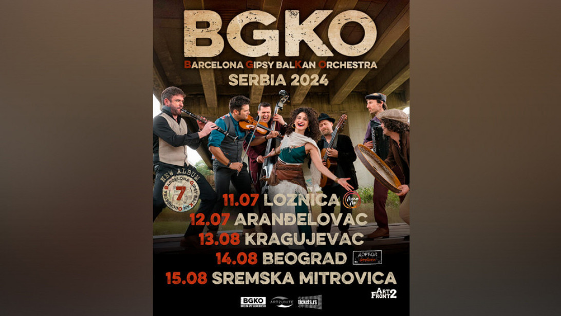 Barcelona Gipsy Balkan Orchestra kreće na turneju po Srbiji