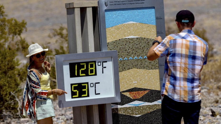 Ubistveni toplotni talas u SAD: Visoke temperature odnele nekoliko života, u Dolini smrti 53°C