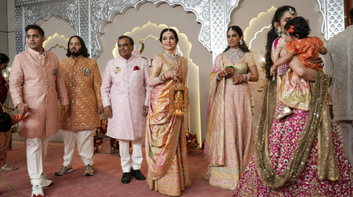 Svadba sina milijardera iz Indije fascnira svetske medije: Jer, među gostima su i Bler, Džonson i Bekam